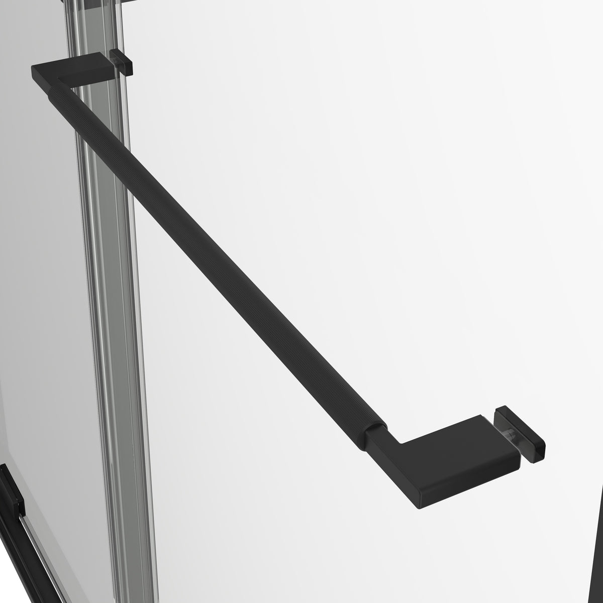 Neptune Solani 57- 59 1/2 x 79 3/4 in 8mm Bypass Shower Door for Alcove Installation - image 10