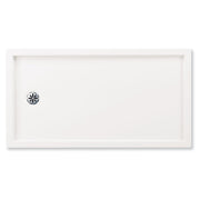 Neptune Zen 6032 Acrylic Shower Base in White
