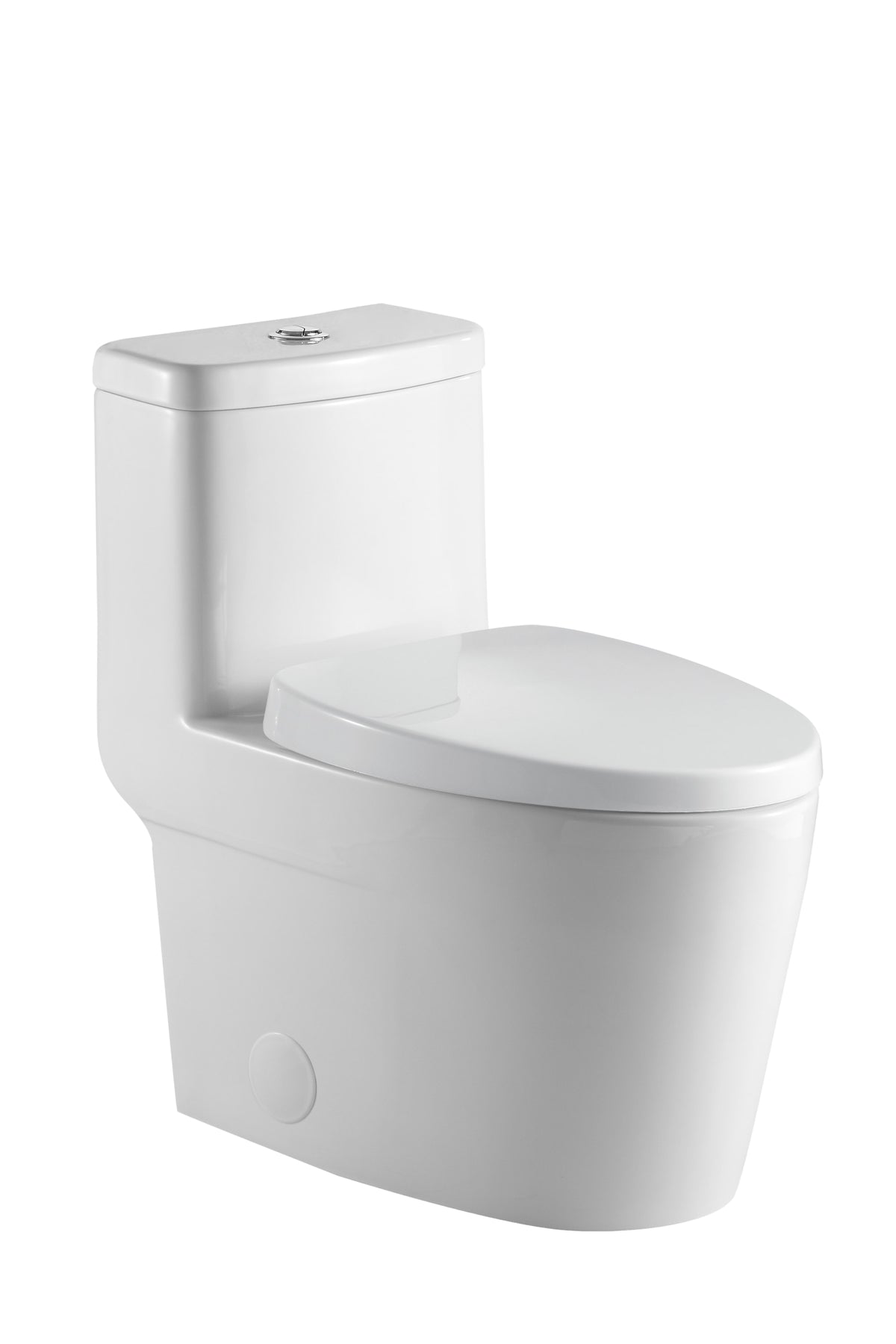 Neptune Zen 4.1/6L Dual Flush Elongated One-Piece Toilet in White - image 3