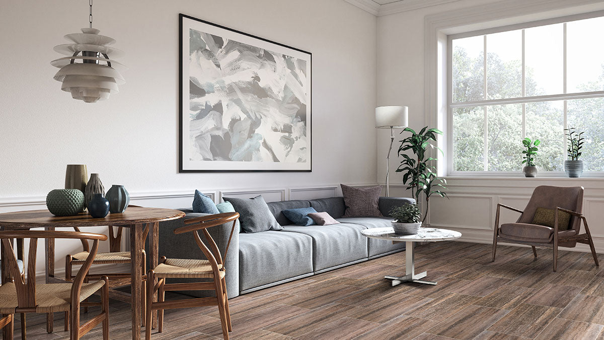 MSI Veneto Noce 12 x 24 Polished Porcelain tile (NVENNOC1224P-N) – MSI room scene