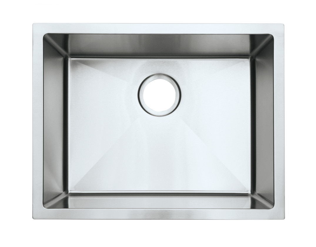 Fluid FSN-USR2318 Tight Radius Undermount Single Bowl Kitchen Sink 23" x 18"