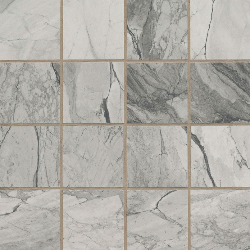 MSI Kaya Onda Gray 3 x 3 Matte Porcelain mosaic (NKAYONDGRA3X3) – MSI product image
