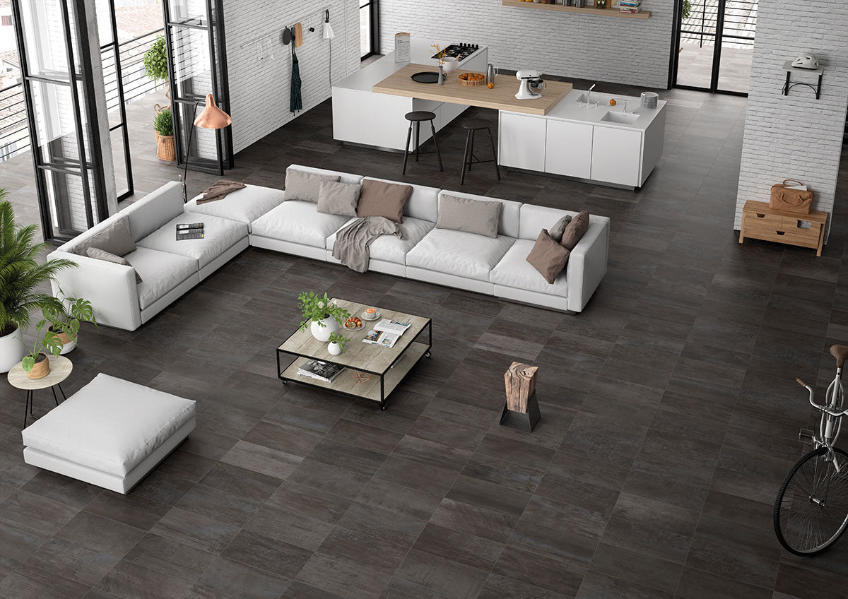 MSI Oxide Iron 24 x 48 Matte Porcelain tile (NOXIIRO2448) – MSI room scene
