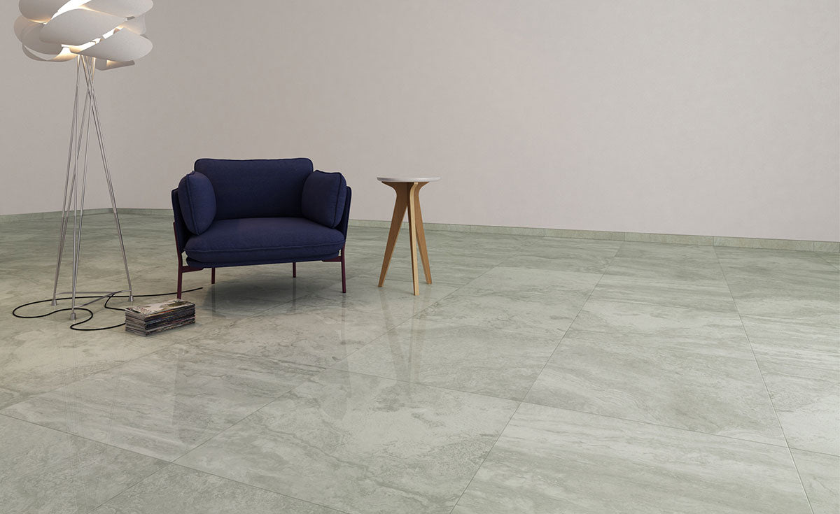 MSI Living Style Pearl 24 x 24 Matte Porcelain tile (NLIVSTYPEA2424) – MSI room scene (living room)
