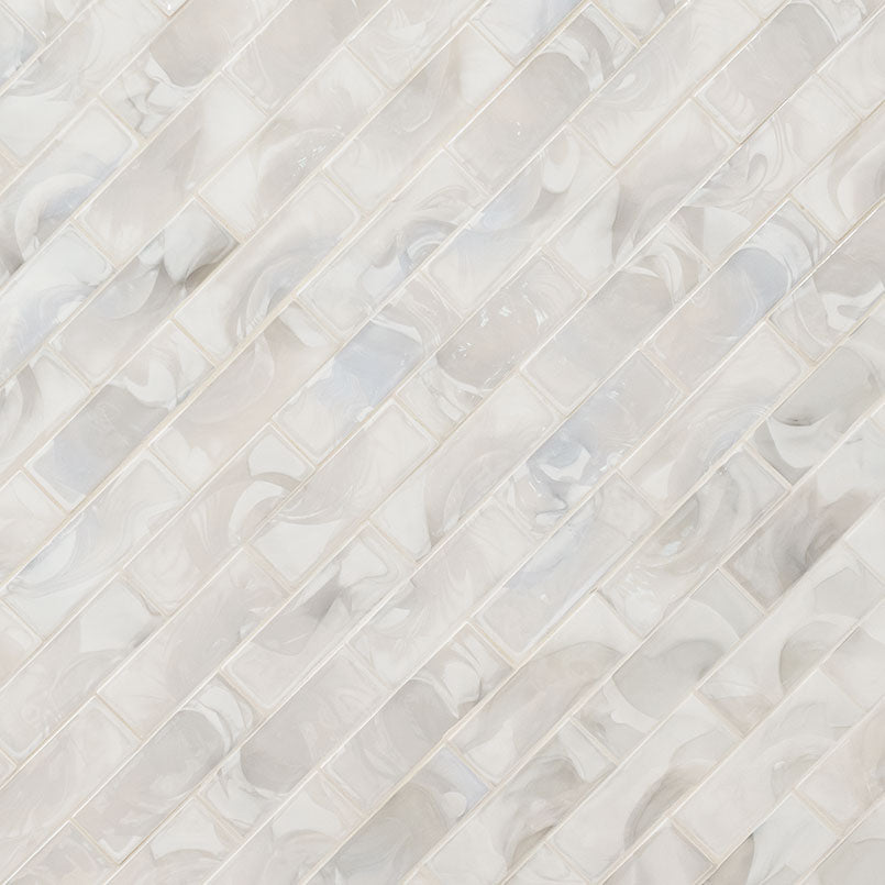 MSI Pearla 2 x 6 Glass mosaic (SMOT-GLSST-PEA6MM) – MSI product image