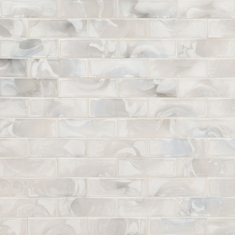 MSI Pearla 2 x 6 Glass mosaic (SMOT-GLSST-PEA6MM) – MSI product image