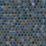 MSI Penny Round Azul Glossy Porcelain mosaic (SMOT-PT-PENRD-AZUL) – MSI product image