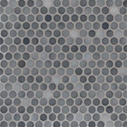 MSI Penny Round Grigio Mix Glossy Porcelain mosaic (SMOT-PT-PENRD-GRIMIX) – MSI product image