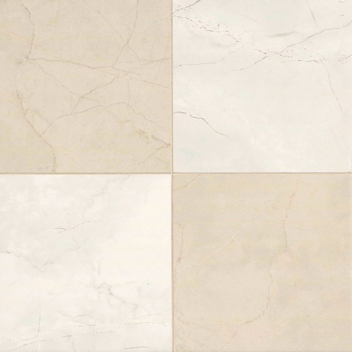 MSI Mello Pearl Grid 17 x 17 Matte Porcelain tile (NMELPERGRI1717) – MSI product image