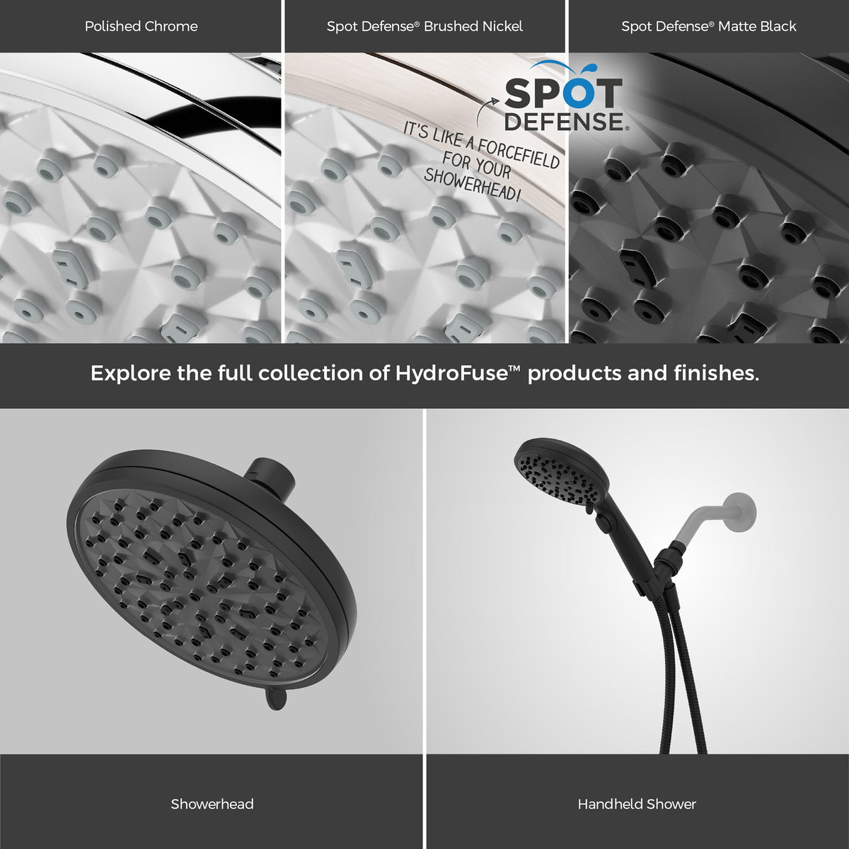 Pfister 016-HF01SDB Spot Defense Matte Black - detail 4
