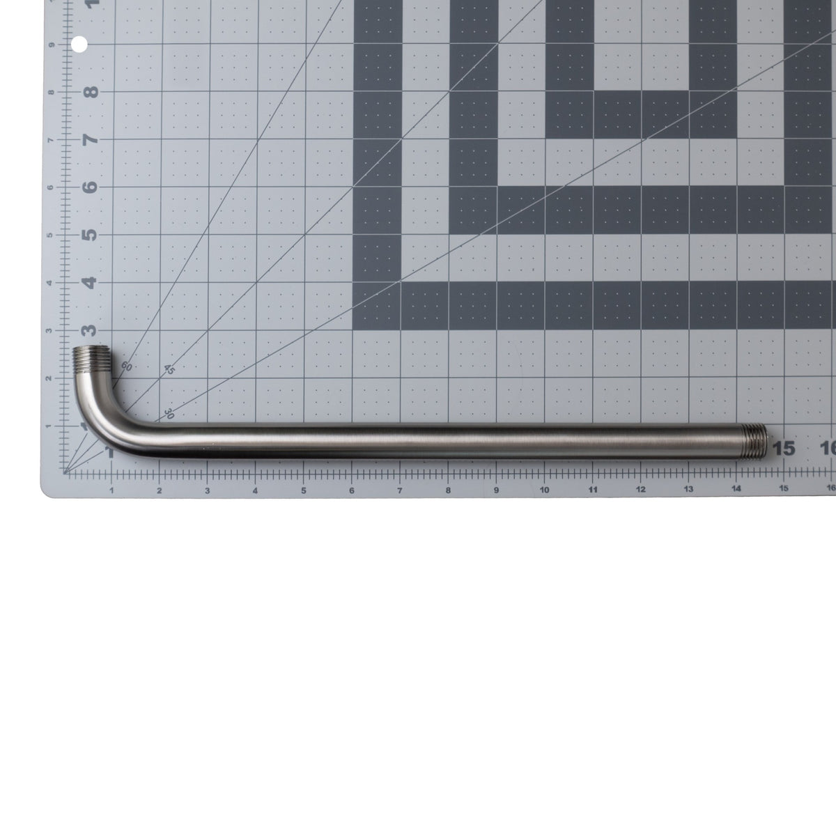 Pfister Straight Shower Arm in Brushed Nickel - view 3