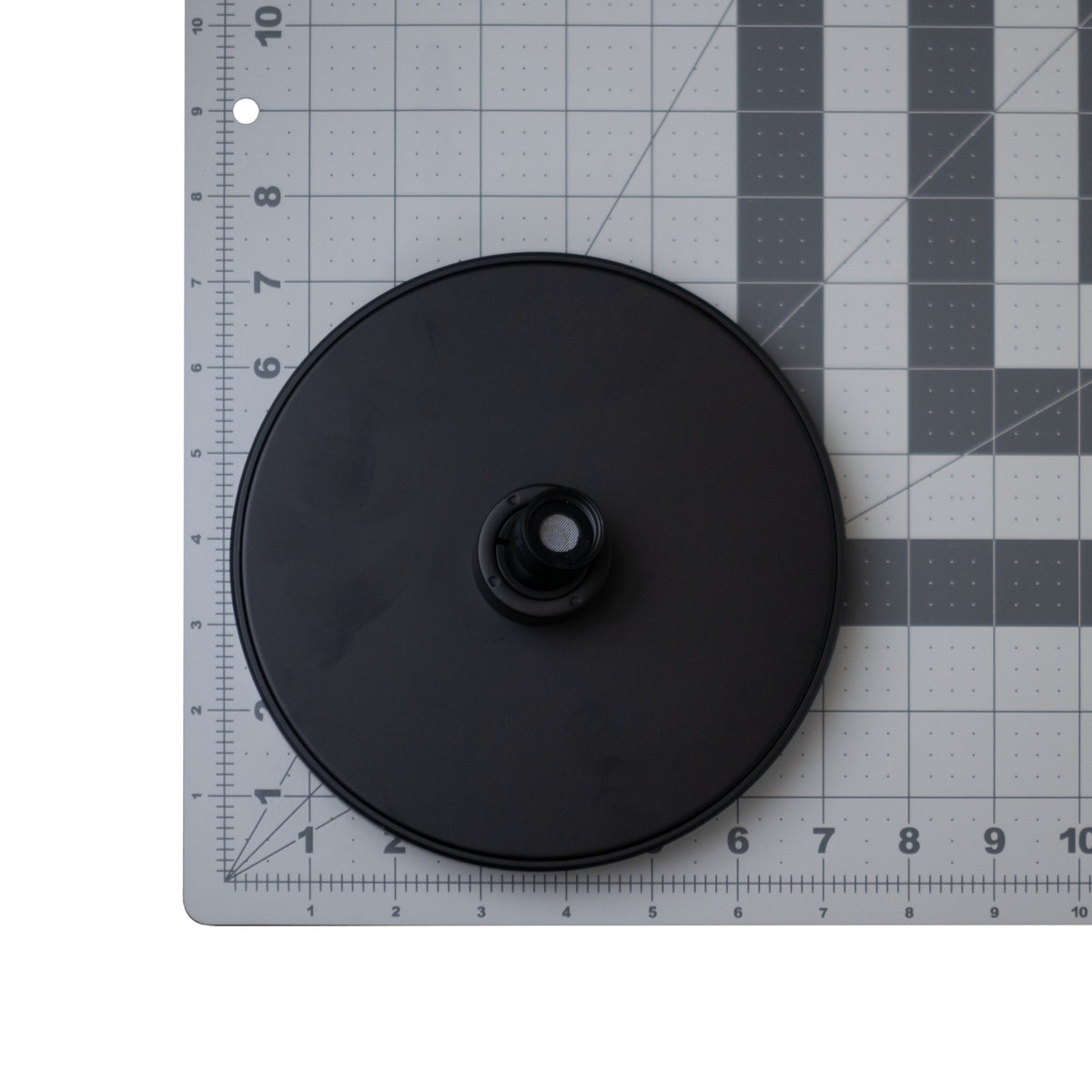 Pfister Contempra Raincan Showerhead 973-312 in Matte Black - view 4