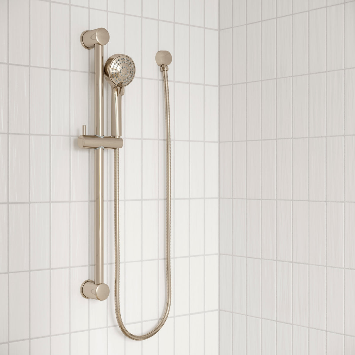 Pfister Handheld Shower Slide Bar Kit in Polished Nickel - view 2