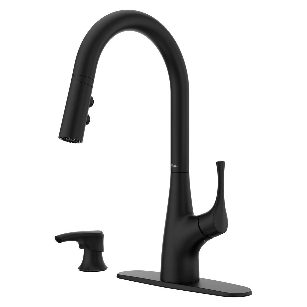 Pfister F-529-7ARVB Matte Black - alternate view 1