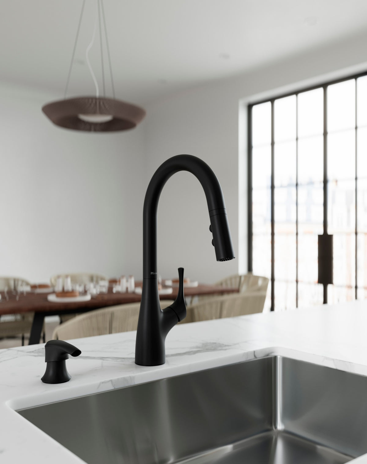 Pfister F-529-7ARVB Matte Black - lifestyle 1