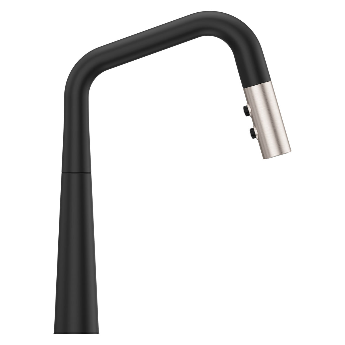 Pfister Asari 1-Handle Pull-Down Kitchen Faucet in Combo-Matte Black and Spot Defense Stainless Steel - view 2
