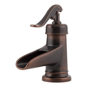 Pfister Ashfield Single Control Bathroom Faucet LF-042-YP0 in Rustic Bronze