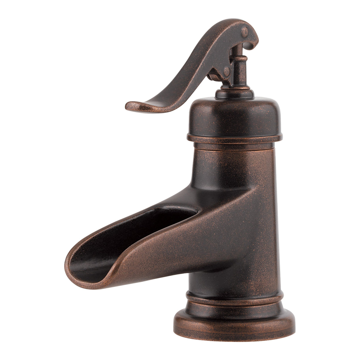 Pfister Ashfield Single Control Bathroom Faucet LF-042-YP0 in Rustic Bronze
