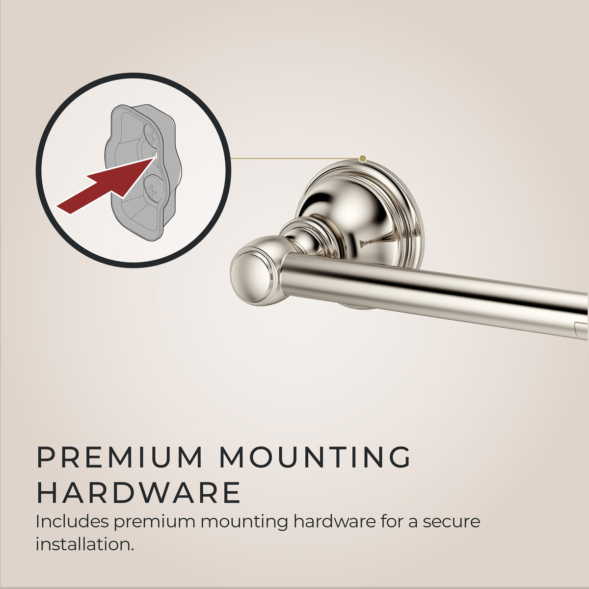 Pfister BPH-TB0D Polished Nickel - detail 2