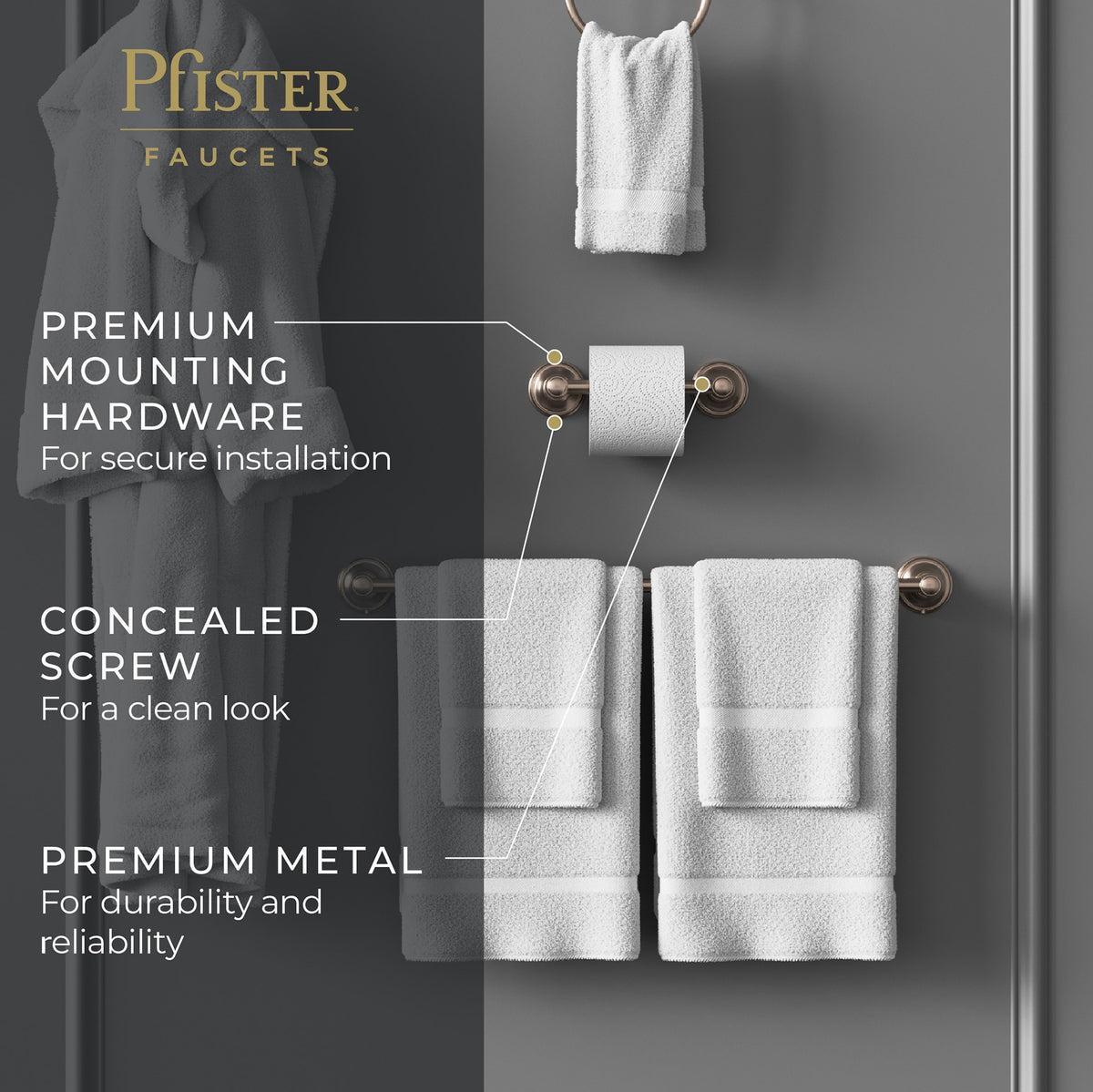 Pfister BPH-TB0K Brushed Nickel - detail 3