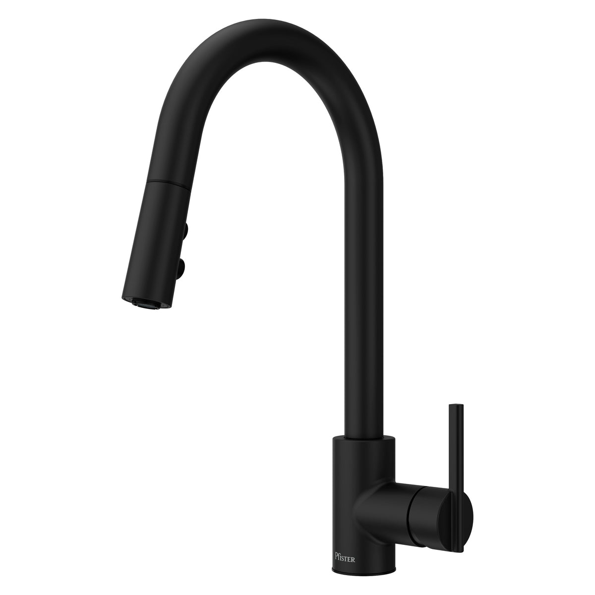 Pfister Brislin 1-Handle Pull-Down Kitchen Faucet in Matte Black