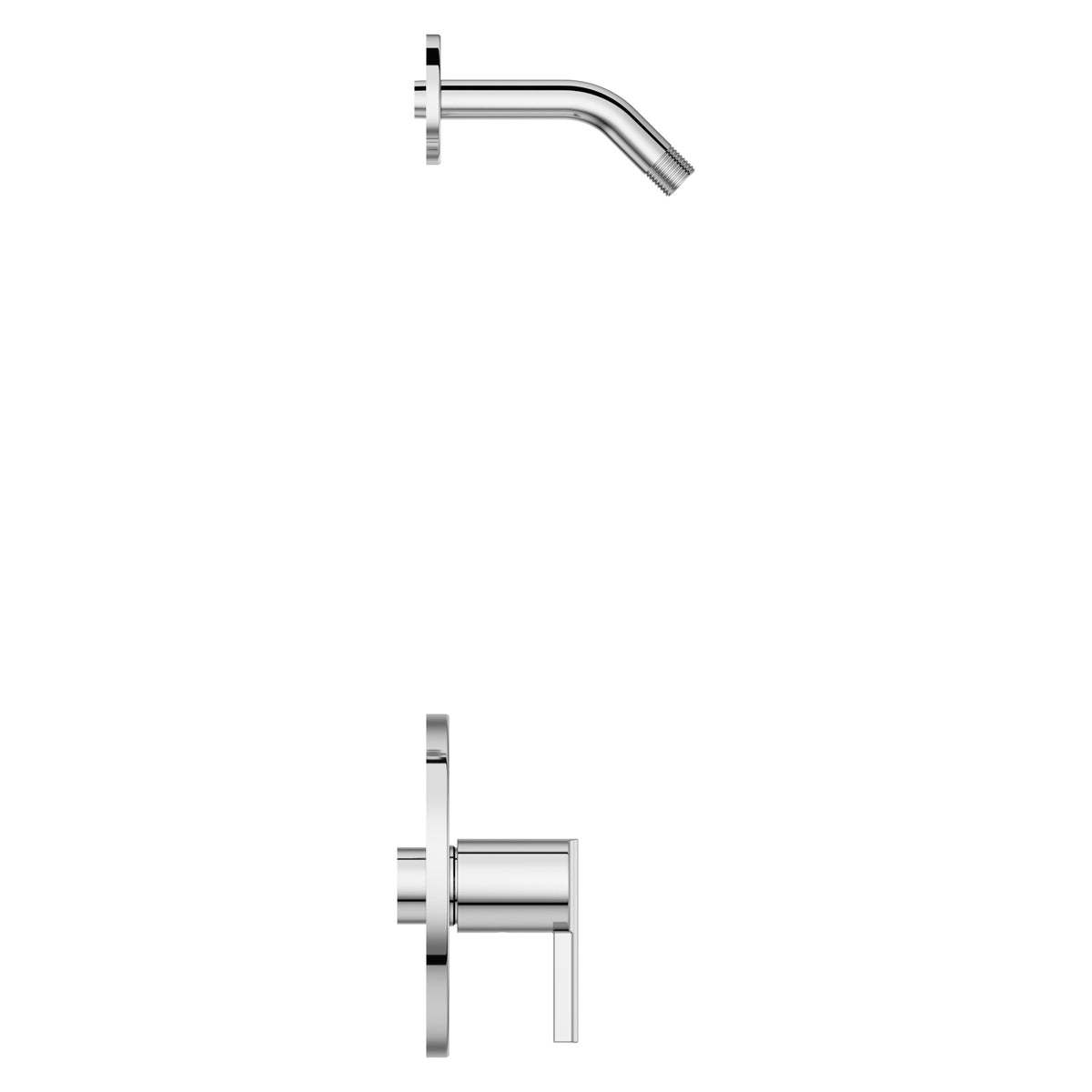 Pfister Brislin Trim Less Showerhead in Polished Chrome - view 2