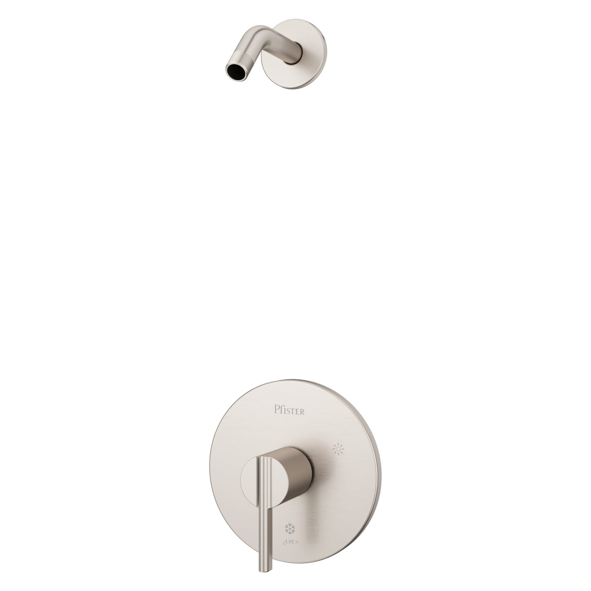 Pfister Brislin Trim Less Showerhead in Brushed Nickel