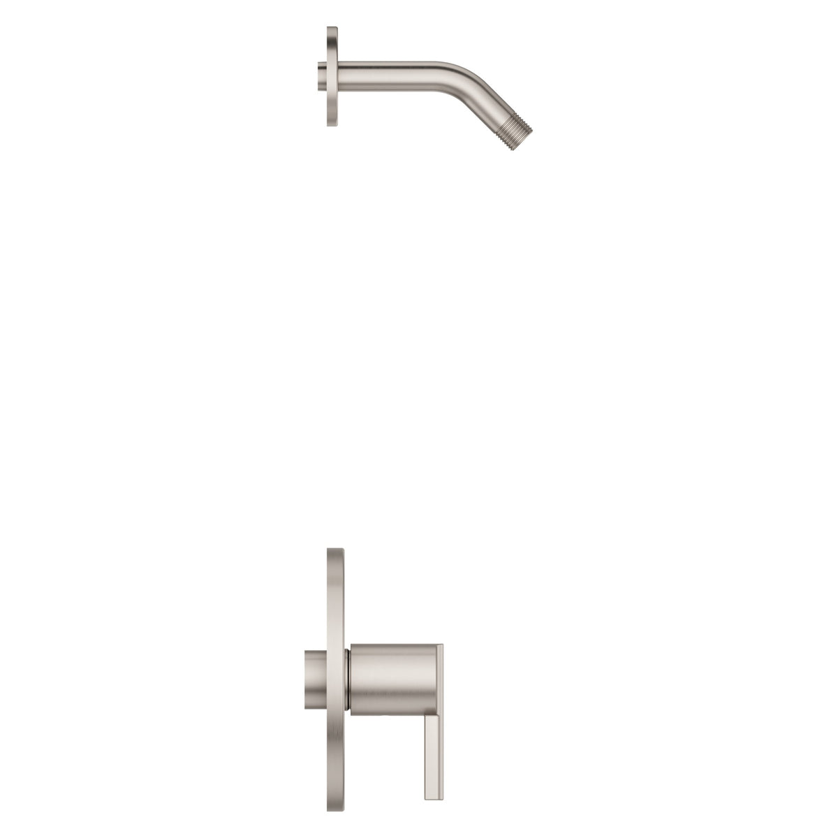 Pfister Brislin Trim Less Showerhead in Brushed Nickel - view 2