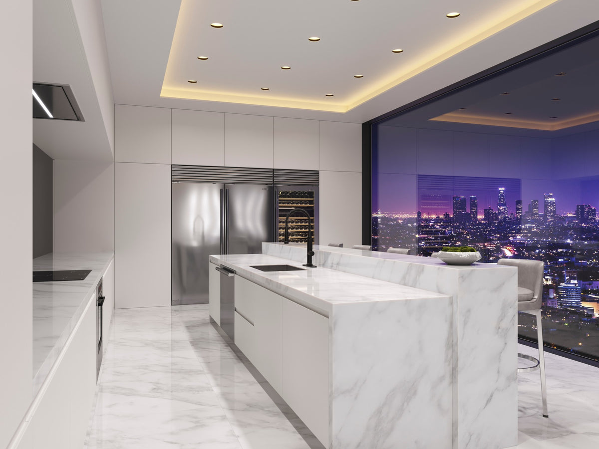 Pfister GT529-BRUB Matte Black - room scene 2