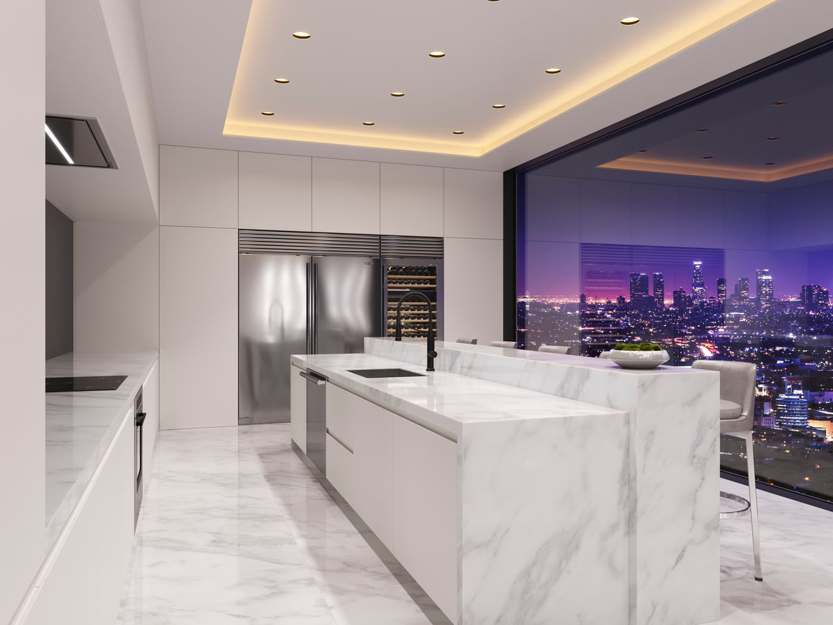 Pfister GT529-BRUB Matte Black - room scene 1