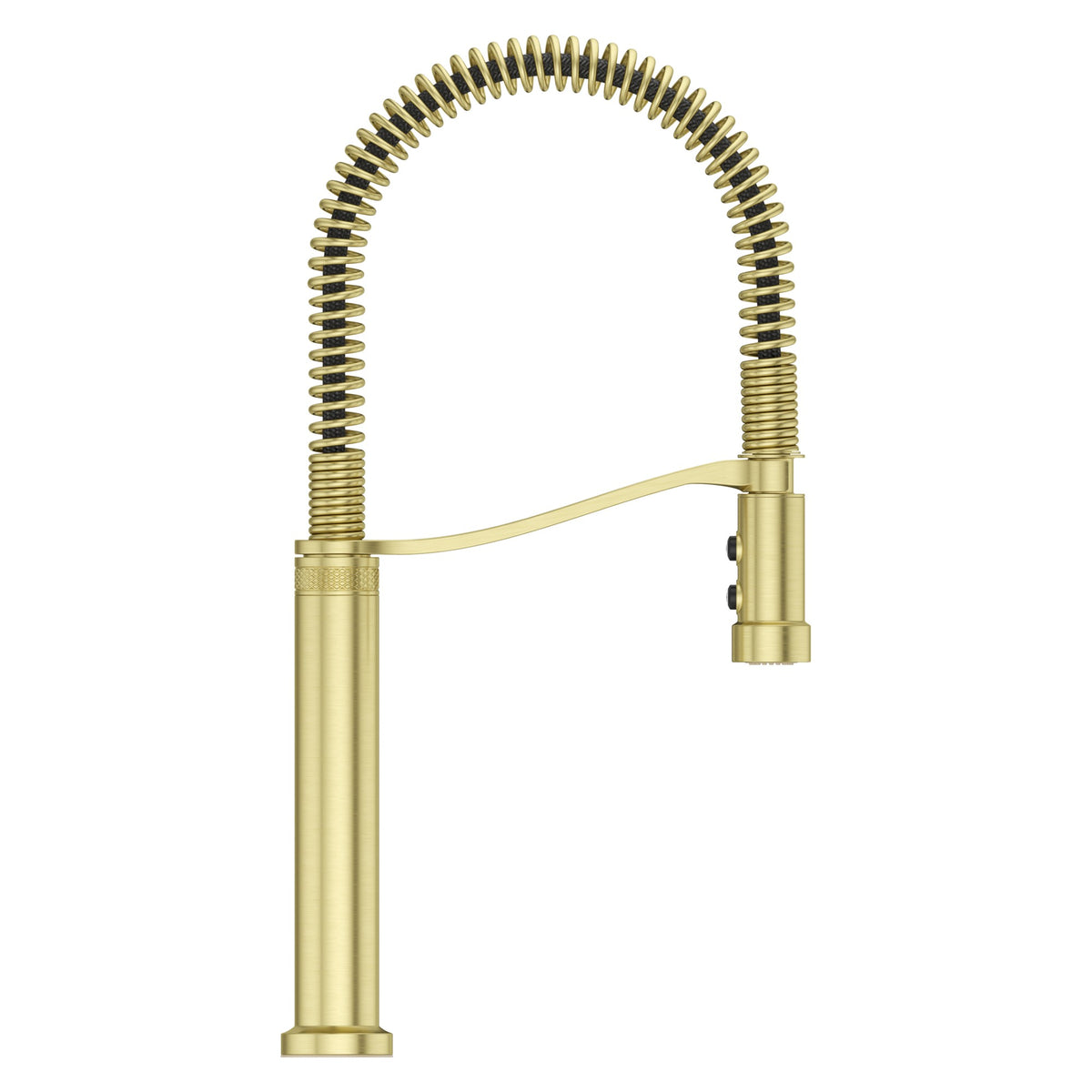 Pfister Bruton 1-Handle Culinary Pull-Down Kitchen Faucet in Brushed Gold - view 2