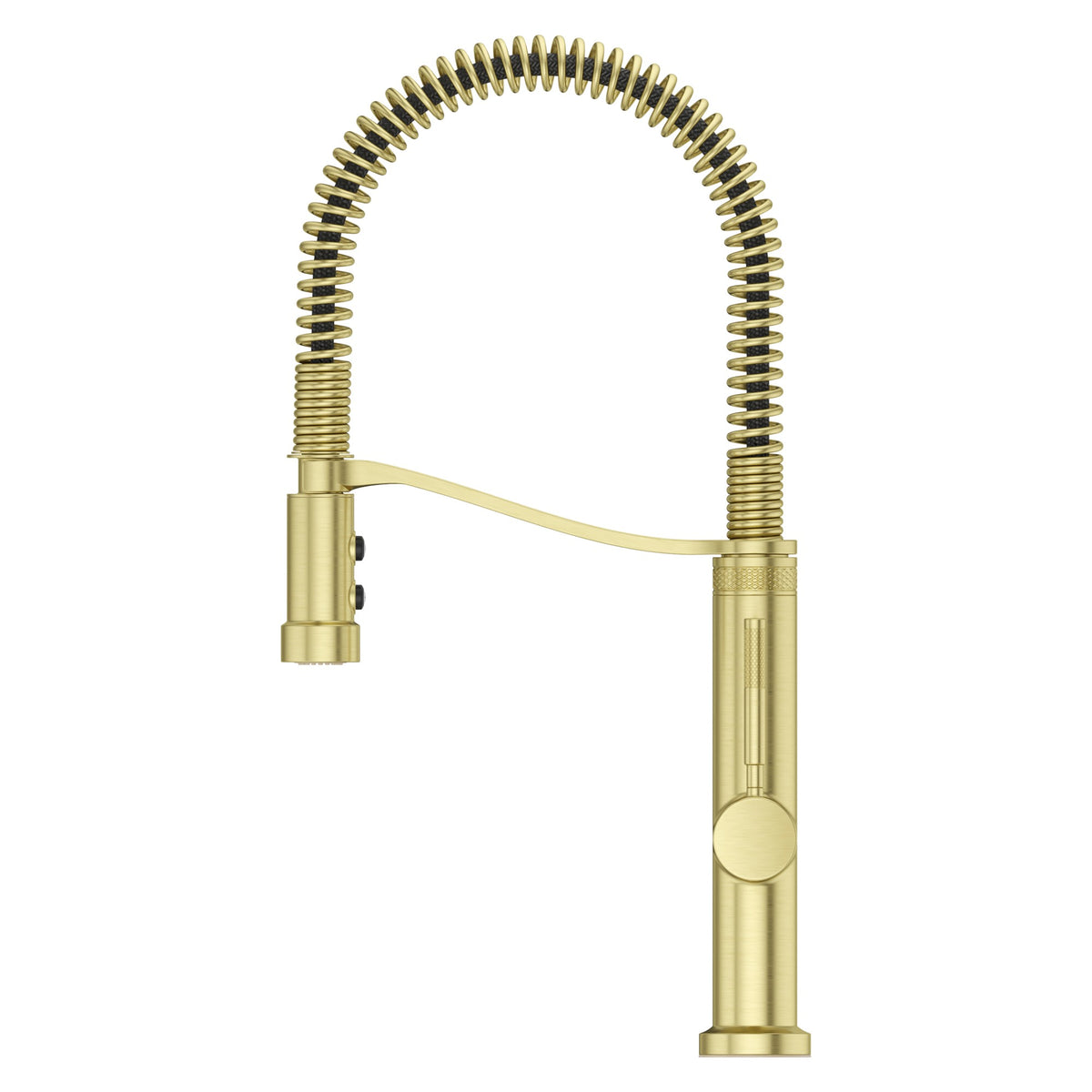 Pfister Bruton 1-Handle Culinary Pull-Down Kitchen Faucet in Brushed Gold - view 3