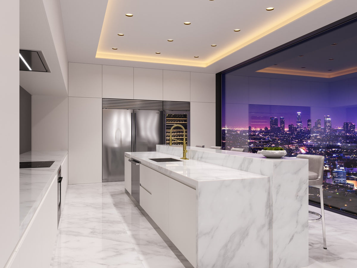 Pfister GT529-BRUBG Brushed Gold - room scene 1