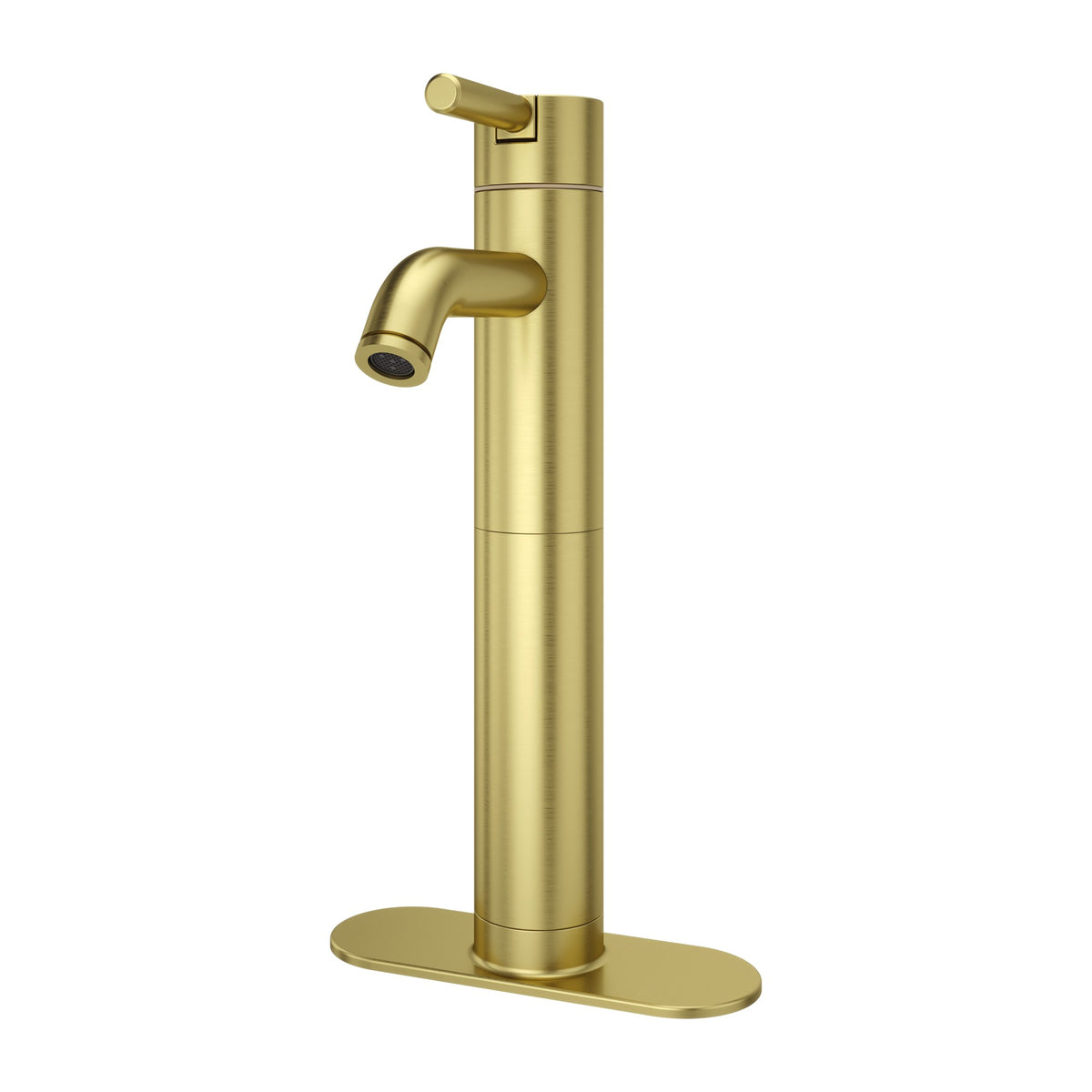 Pfister Contempra Single Control Vessel Bathroom Faucet in Brushed Gold - view 6