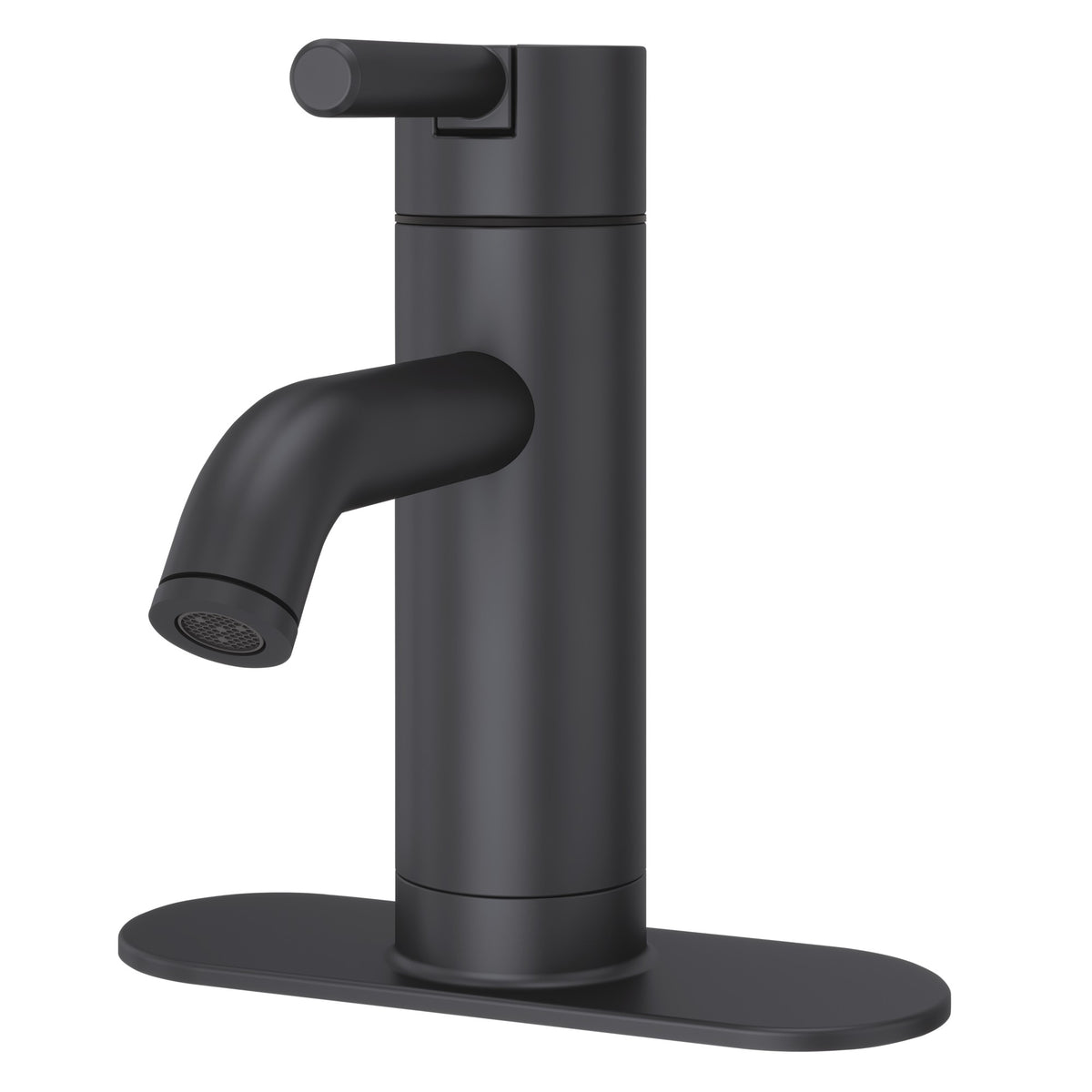 Pfister Contempra Single Control Bathroom Faucet in Matte Black - view 6