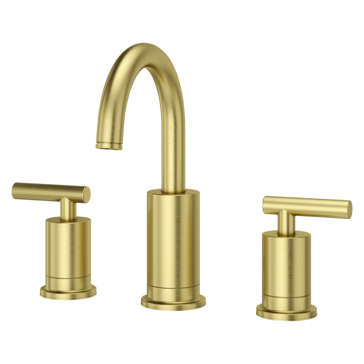 Pfister Contempra 2-Handle 8" Widespread Bathroom Faucet LG49-NCP in Brushed Gold
