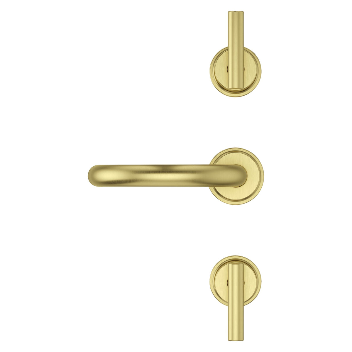 Pfister Contempra 2-Handle 8" Widespread Bathroom Faucet LG49-NCP in Brushed Gold - view 4