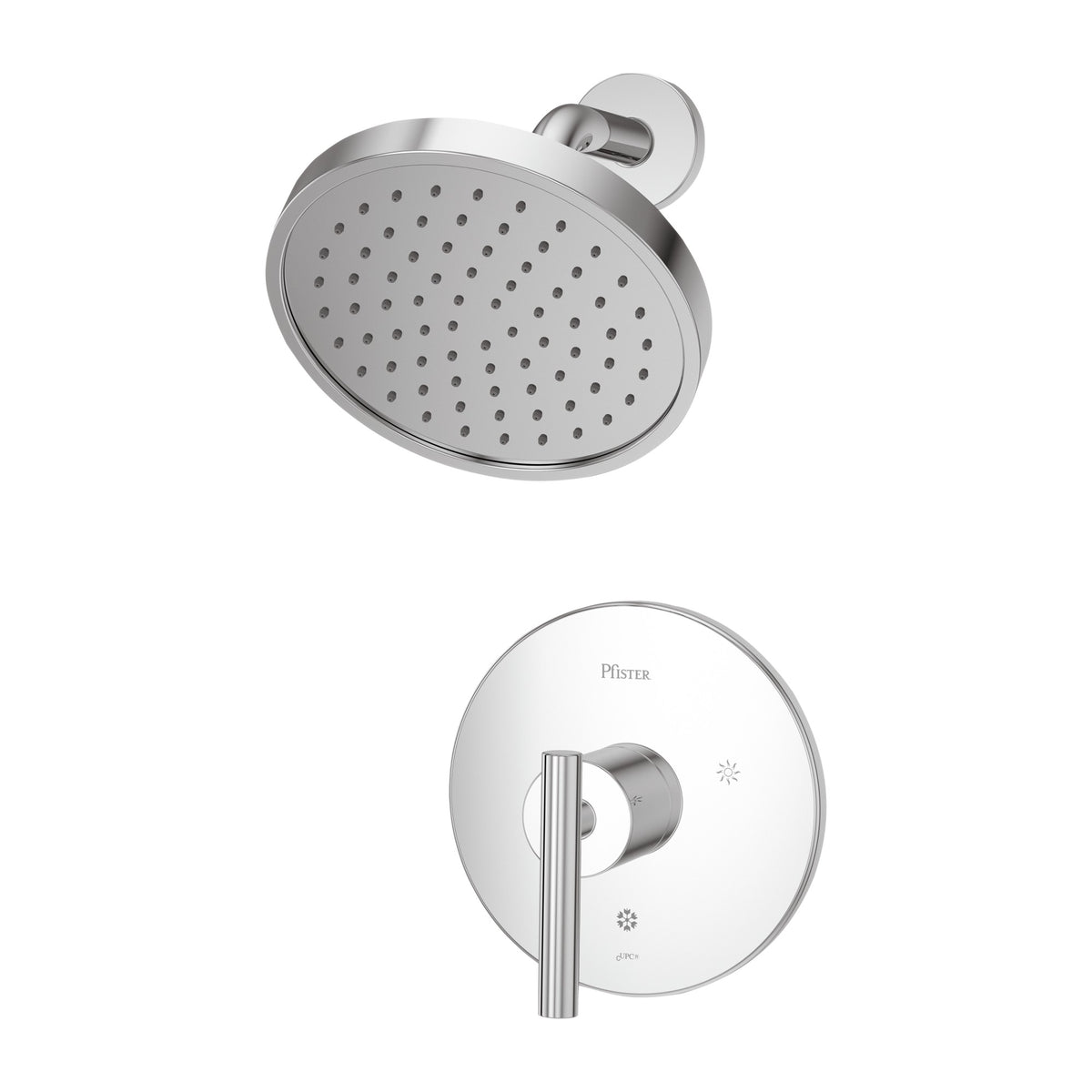 Pfister Contempra 1-Handle Shower Only Trim Kit in Polished Chrome