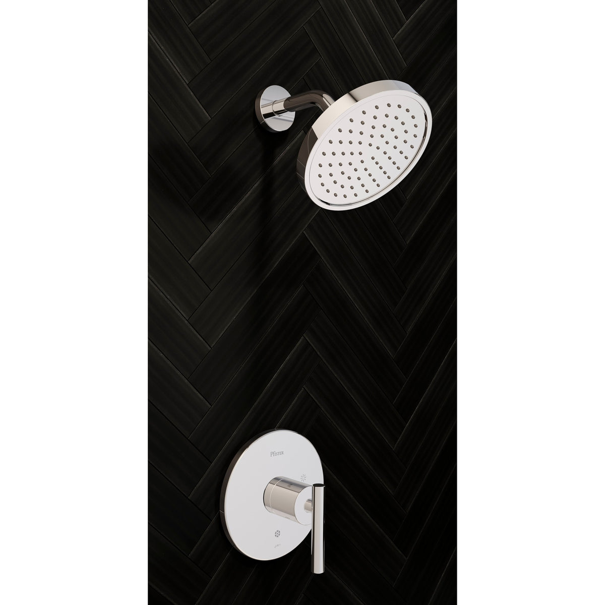 Pfister Contempra 1-Handle Shower Only Trim Kit in Polished Chrome - view 2