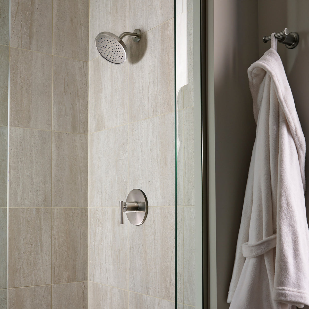 Pfister Contempra 1-Handle Shower Only Trim Kit in Brushed Nickel - view 3