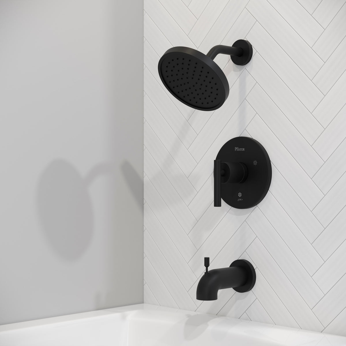 Pfister LG89-8NCB Matte Black - lifestyle 1