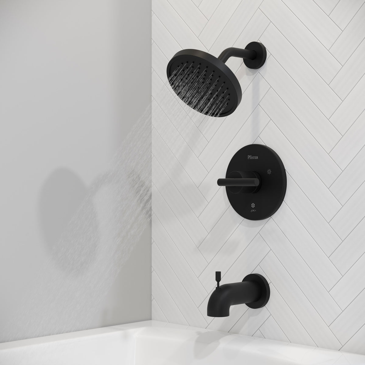 Pfister LG89-8NCB Matte Black - lifestyle 2