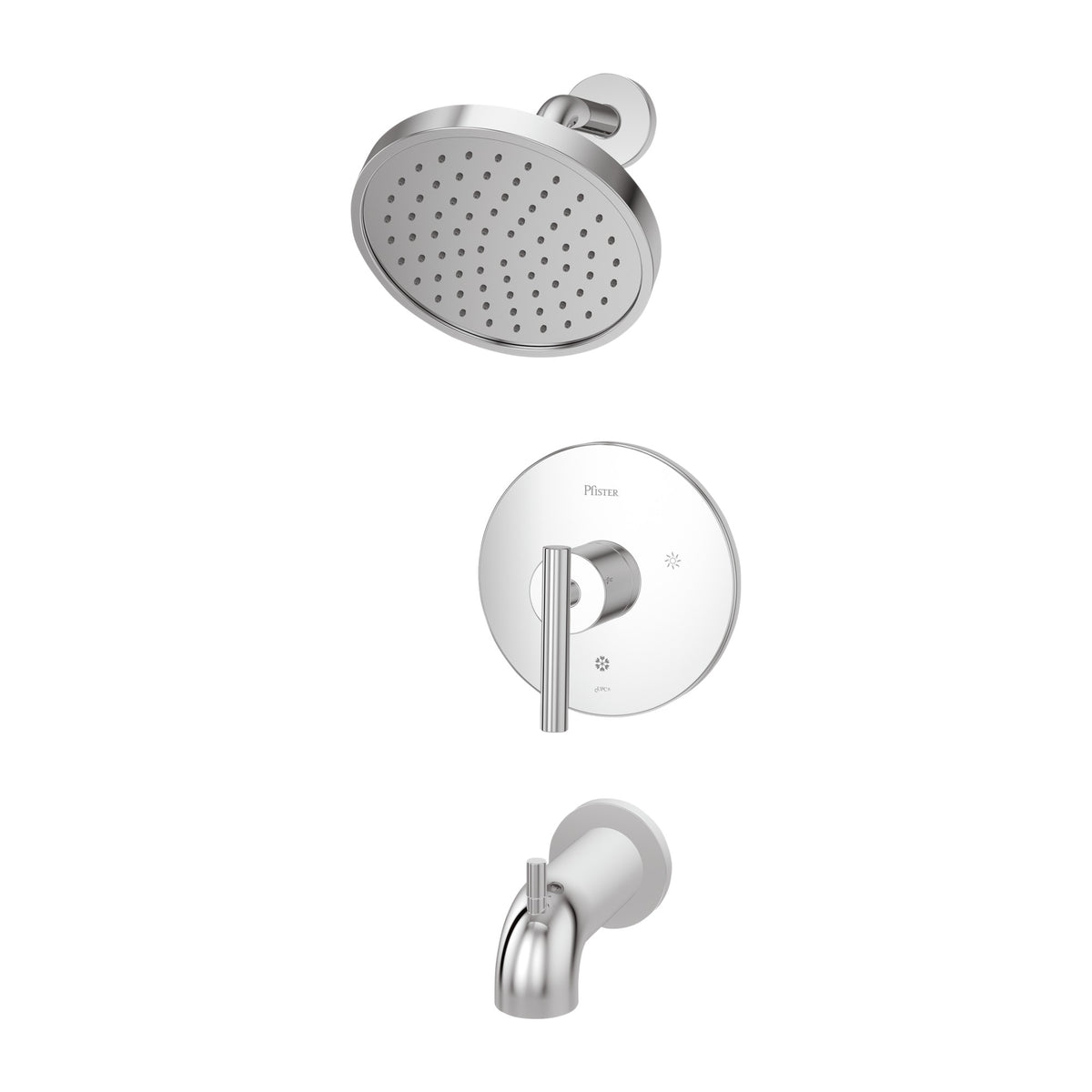 Pfister Contempra 1-Handle Tub & Shower Trim Kit in Polished Chrome