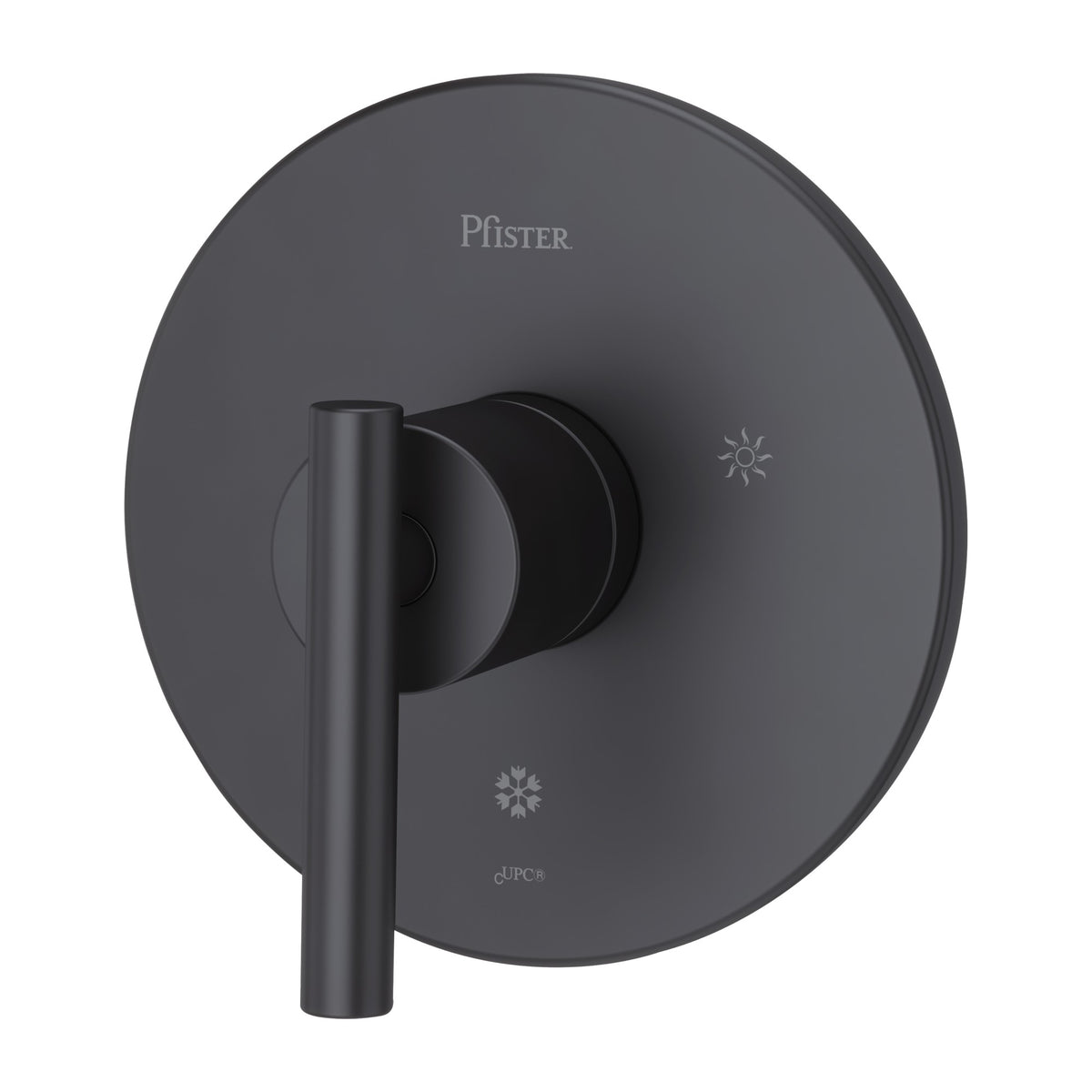 Pfister Contempra Valve Only Trim Kit in Matte Black