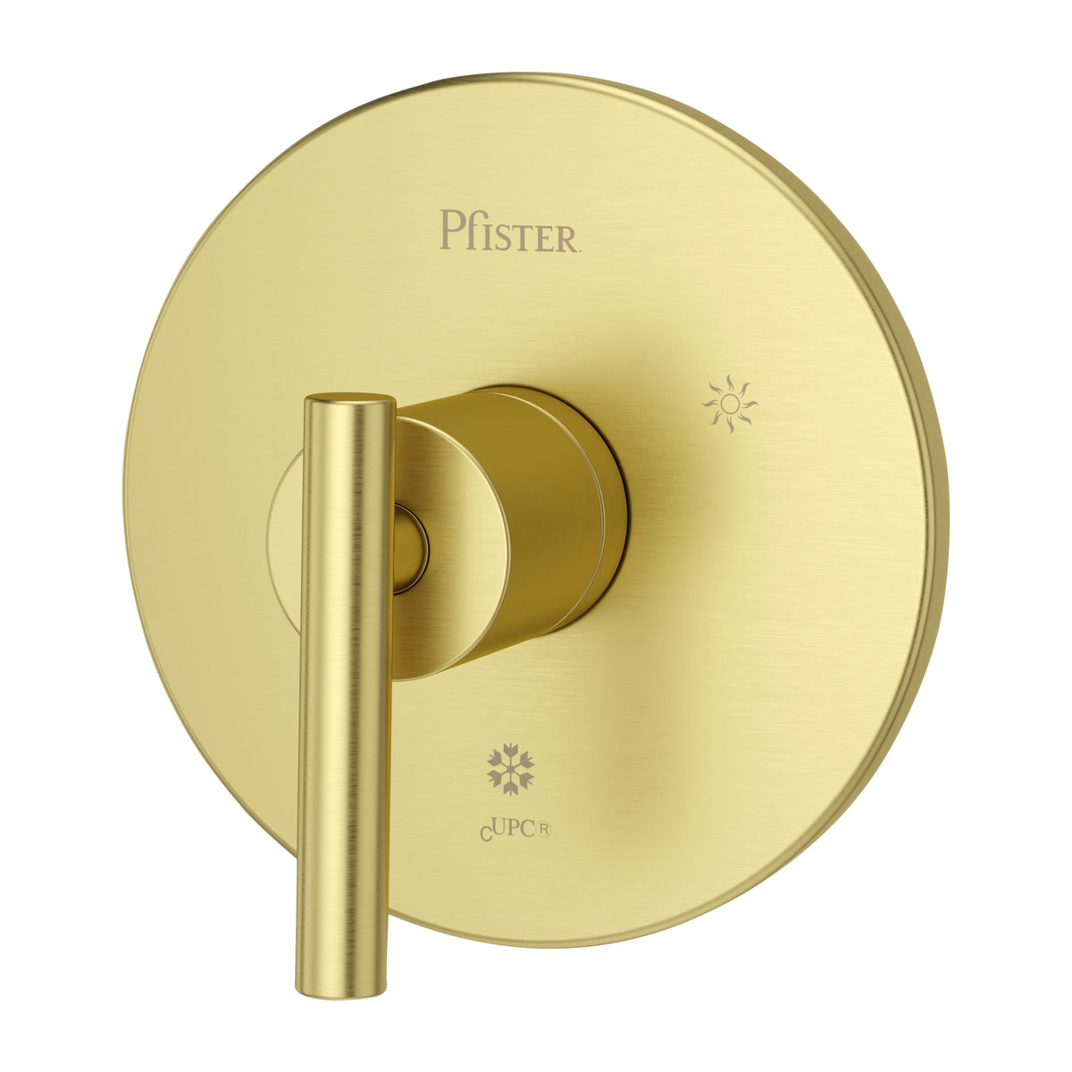 Pfister Contempra Valve Only Trim Kit in Brushed Gold