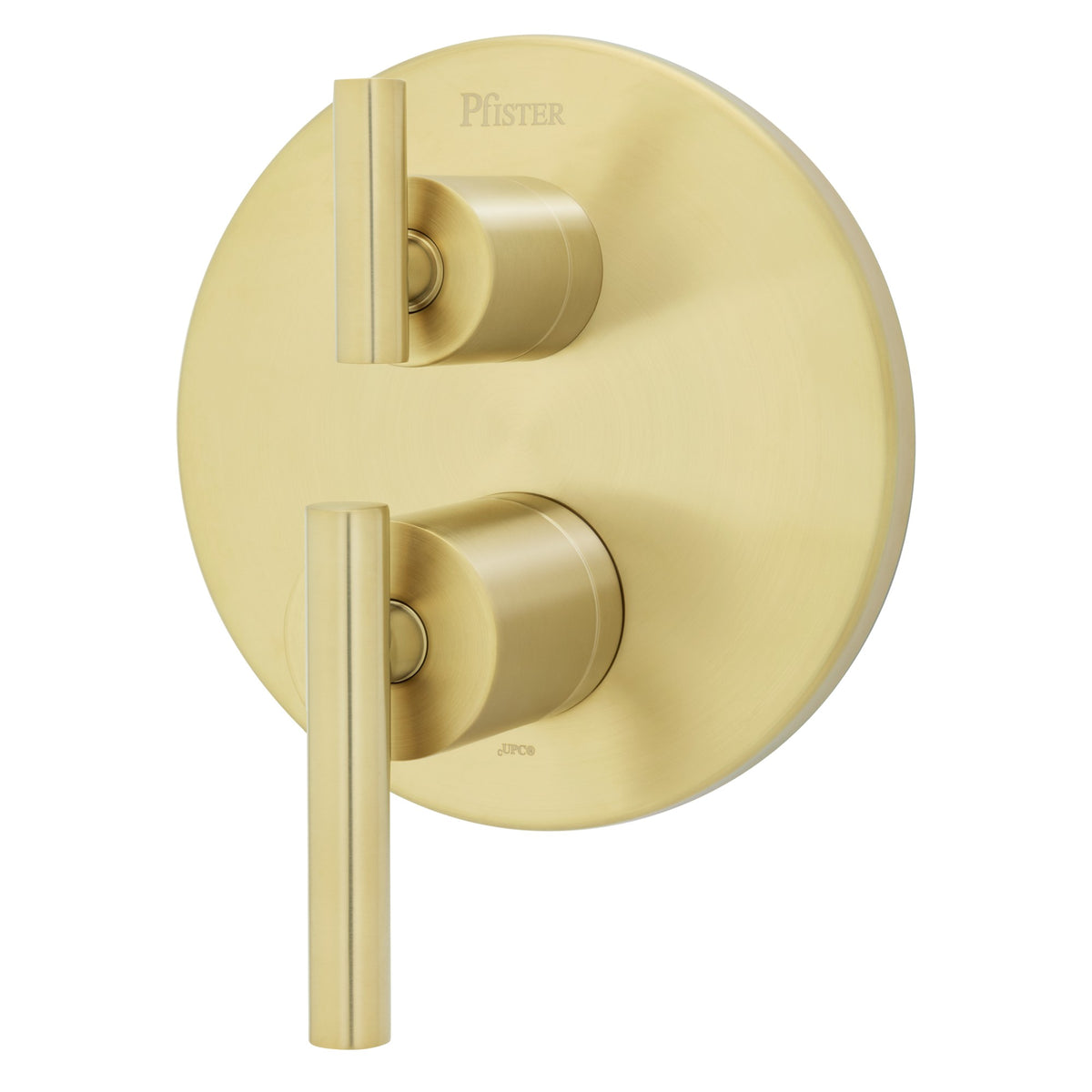 Pfister Contempra Stacked Diverter Trim Kit in Brushed Gold