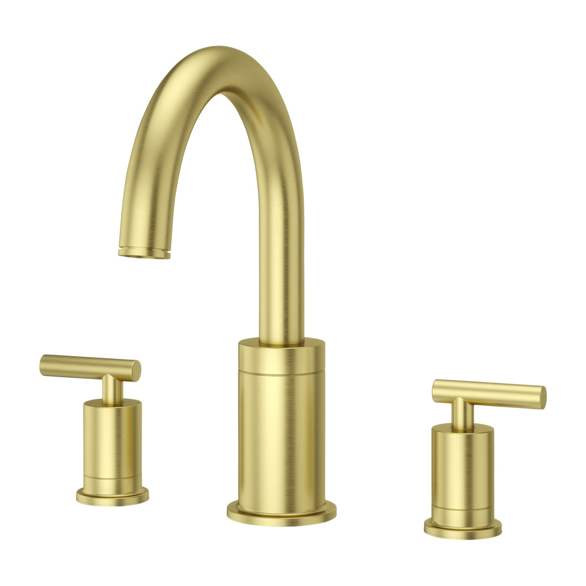 Pfister Contempra 2-Handle Roman Tub Trim Kit in Brushed Gold