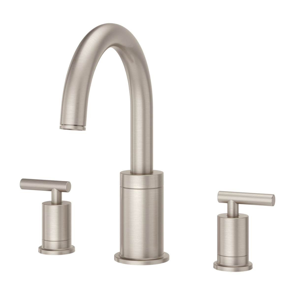 Pfister Contempra 2-Handle Roman Tub Trim Kit in Brushed Nickel