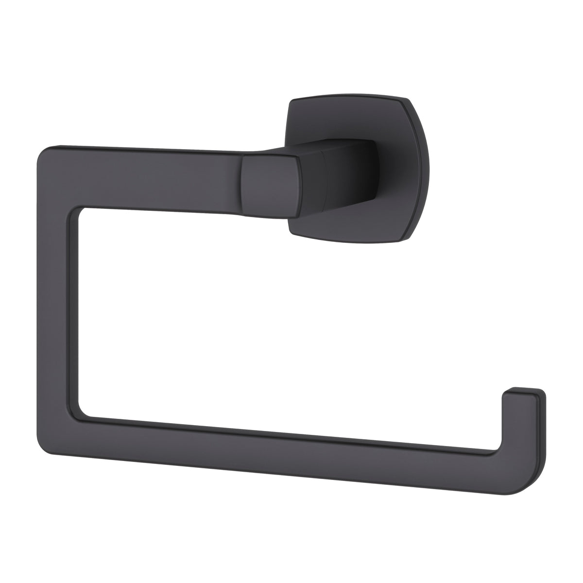 Pfister Deckard Towel Ring in Matte Black