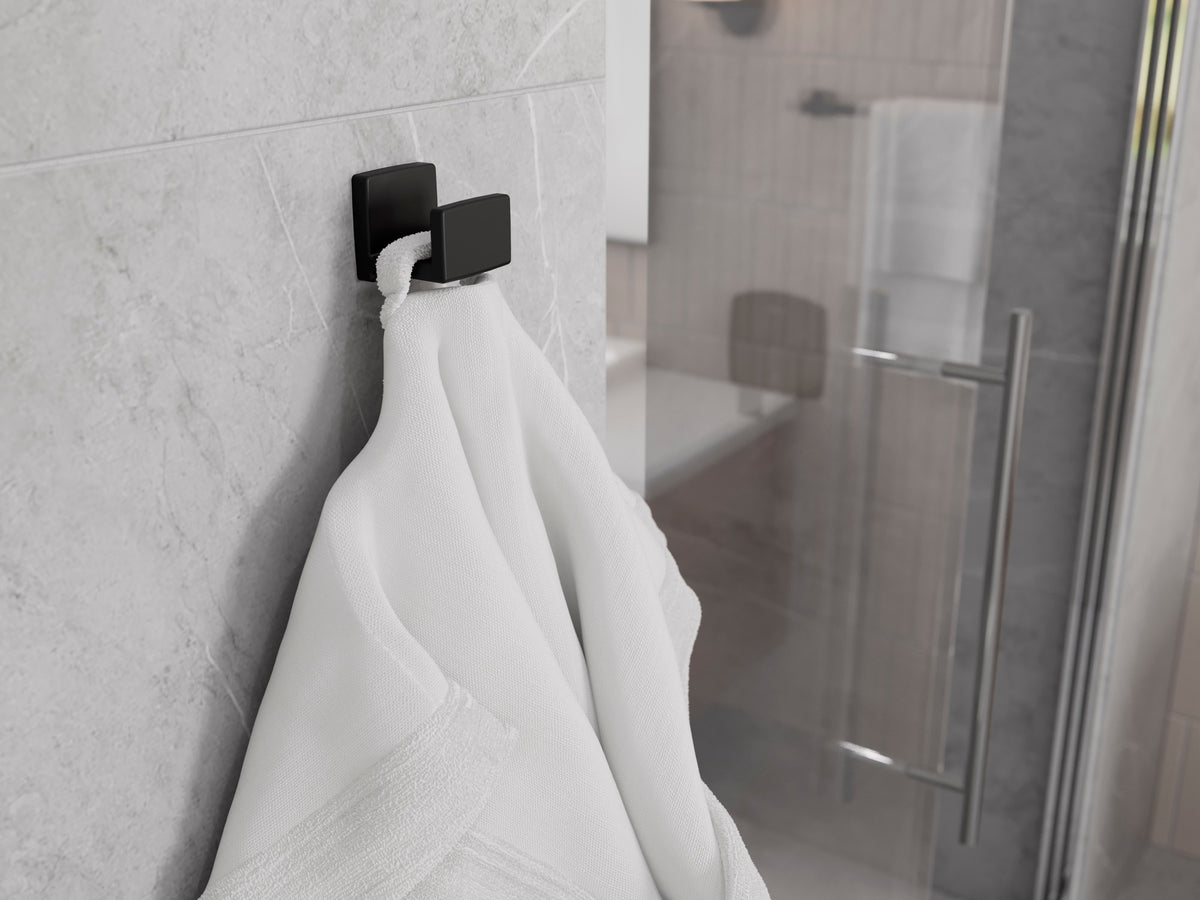 Pfister Deckard Robe Hook in Matte Black - view 6